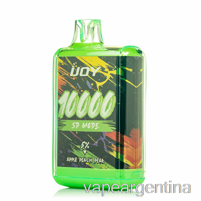 Ijoy Bar Sd10000 Vape Desechable Manzana Melocotón Pera Descartable